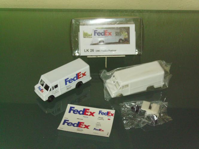 GMC FedEx Postcar 